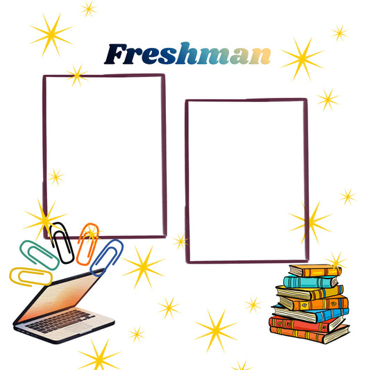 High school scrapbook pages 12x12 size