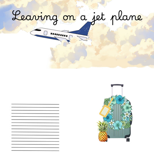 8X8 Hawaiian vacation memory album