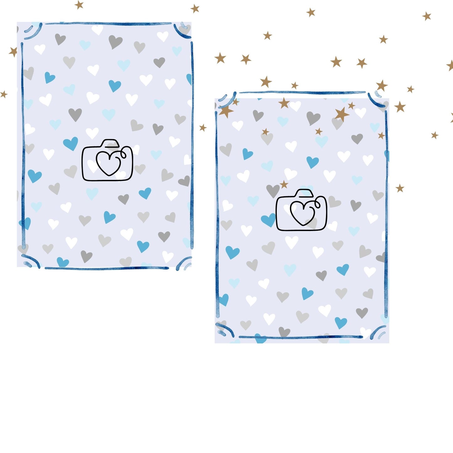 Baby Boy 1st year memory album pages 12x12 size