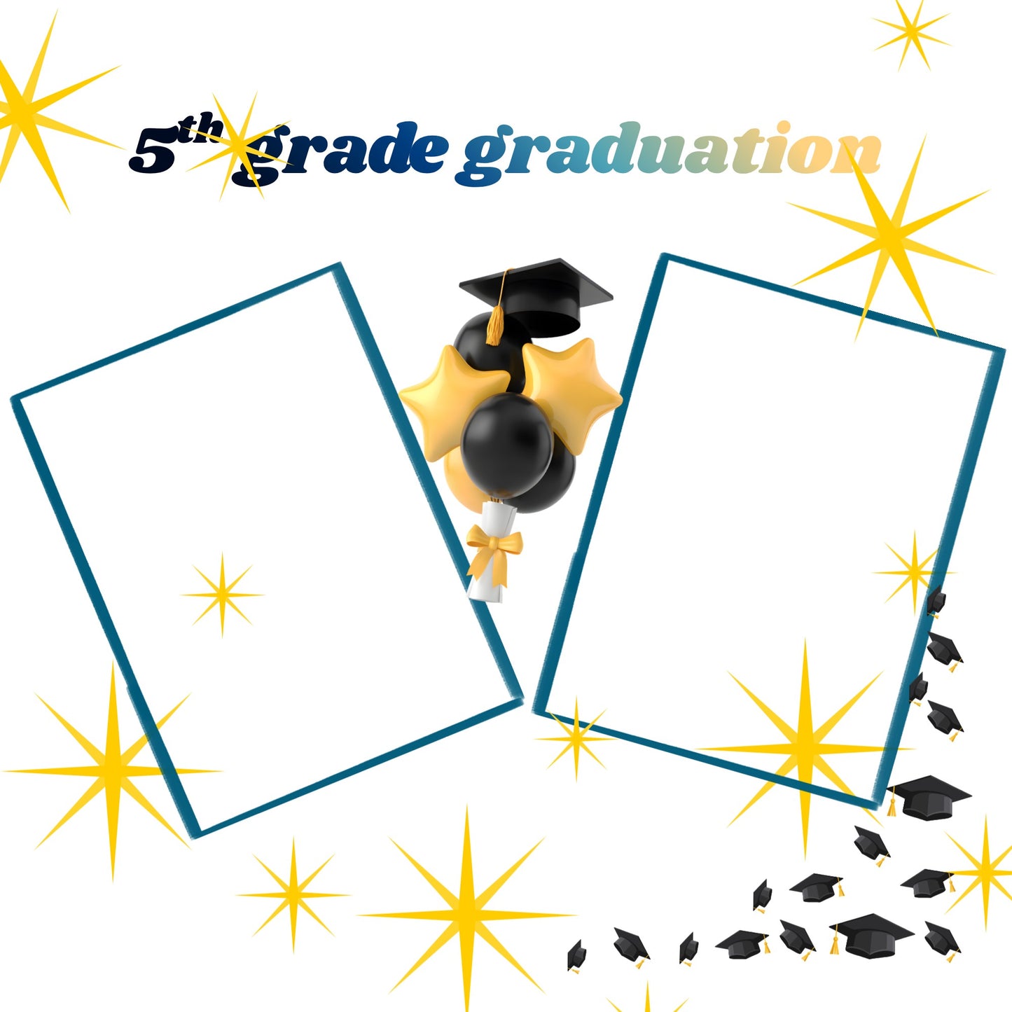 Package 2 for elementary school days memory album 12x12 size