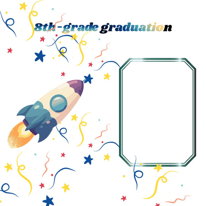 Middle school memory album pages 12x12 size