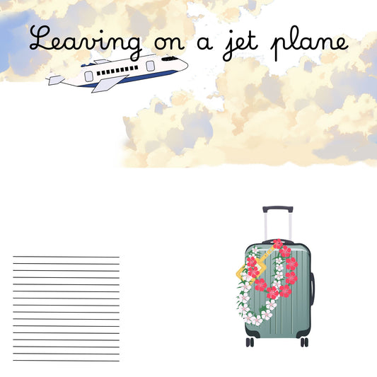 8X8 Hawaiian vacation memory album