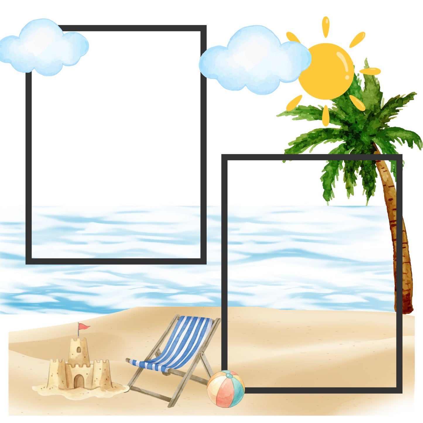 8X8 Hawaiian vacation memory album