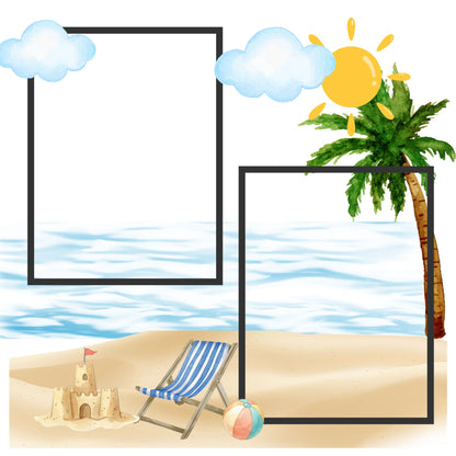 8X8 Hawaiian vacation memory album