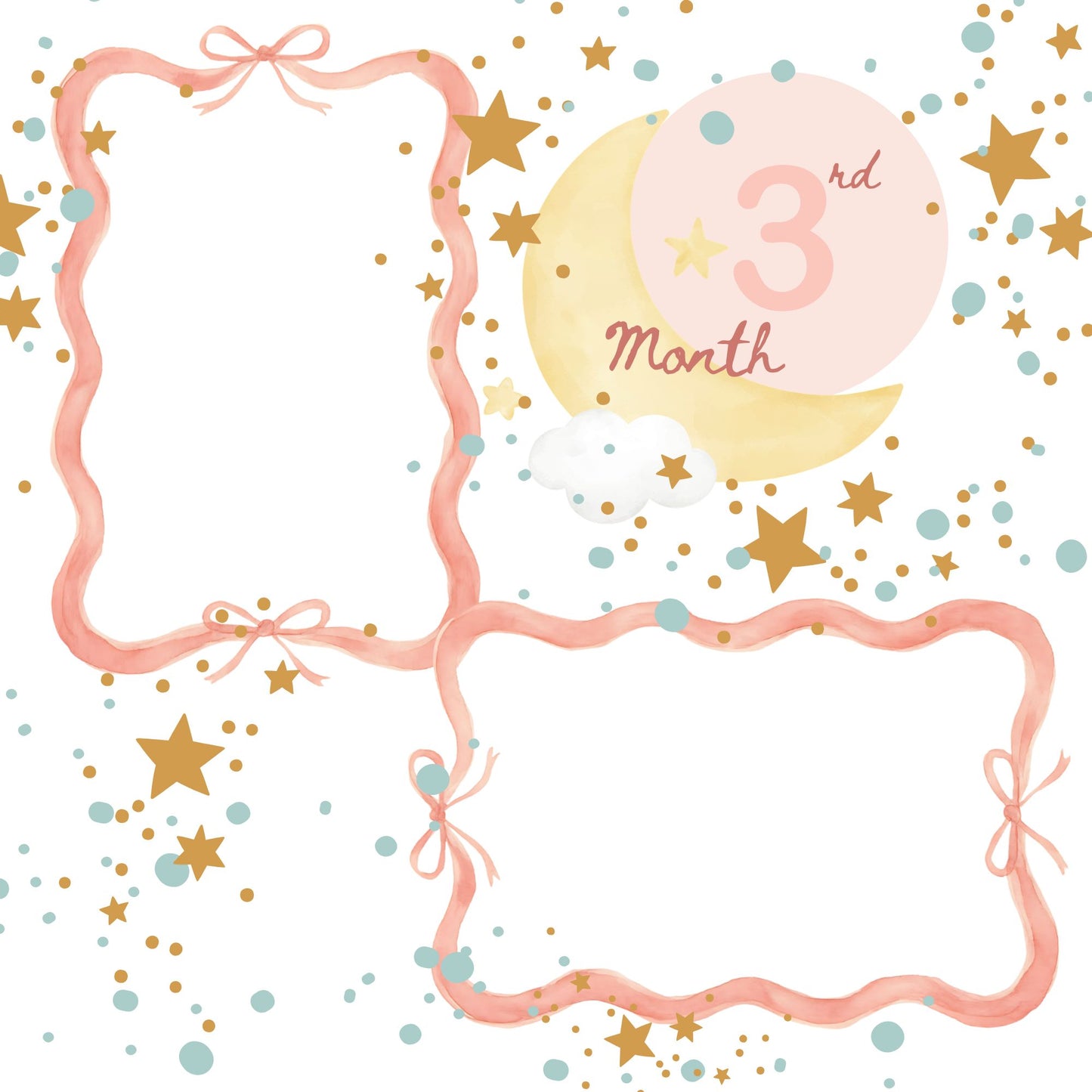 Baby girl memory album pages 12x12 size