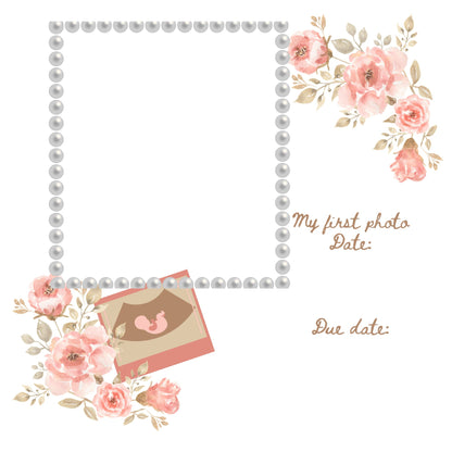 Baby girl memory album pages 12x12 size