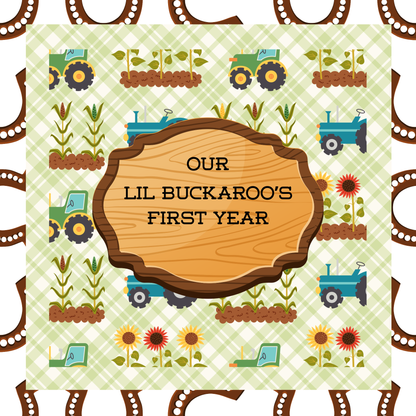 L'll Buckaroo 8x8 memory album