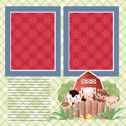 L'll Buckaroo 8x8 memory album