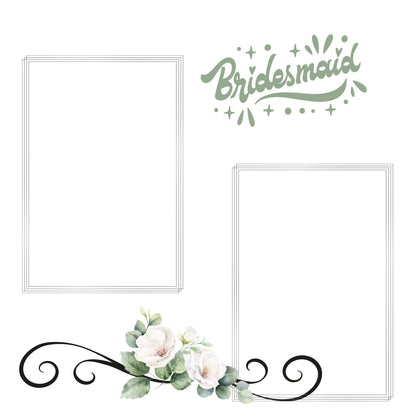 silver/grey wedding album 12x12
