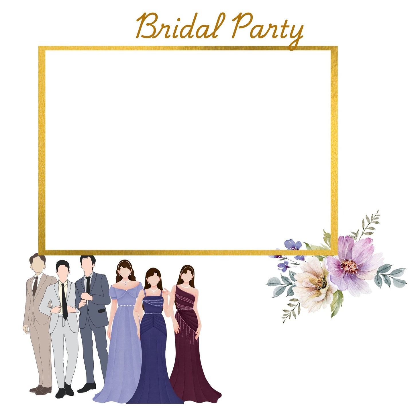 Wedding memory album in gold 12x12 size