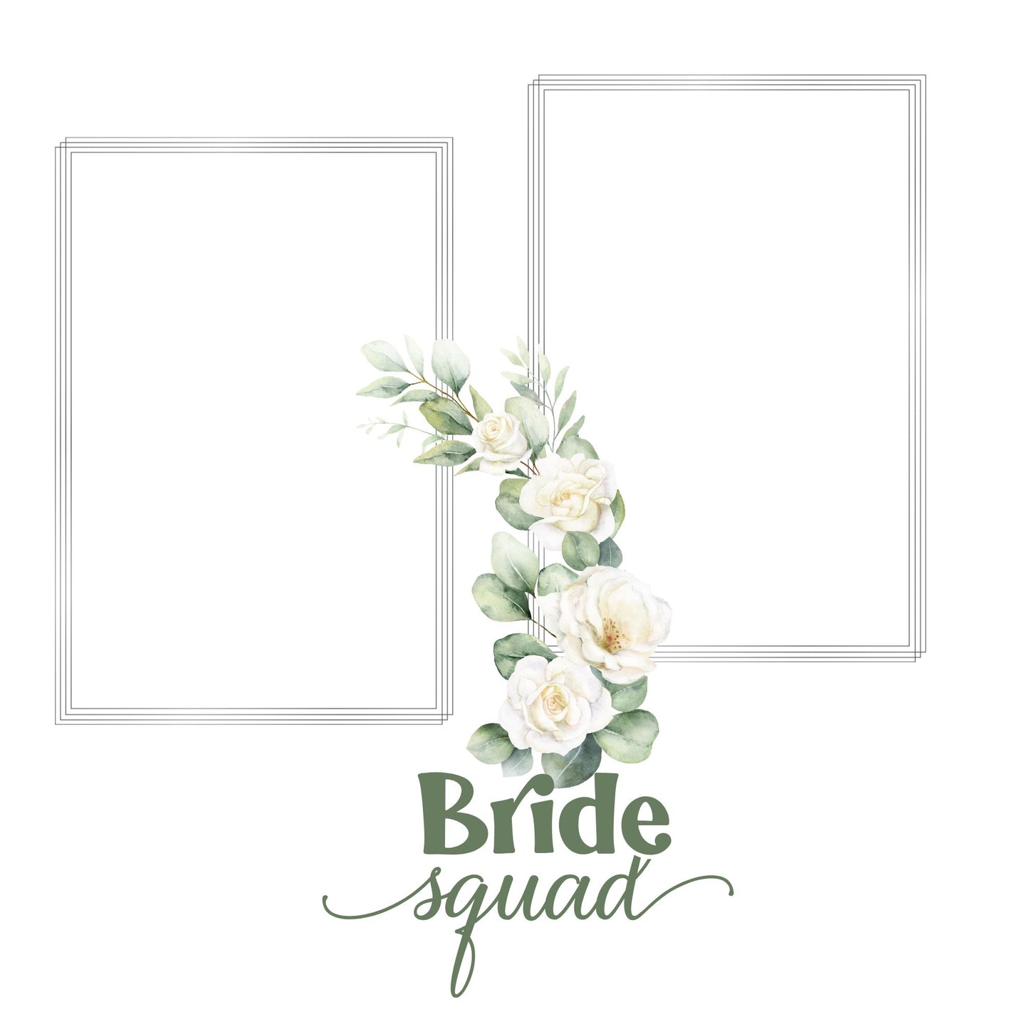 silver/grey wedding album 12x12