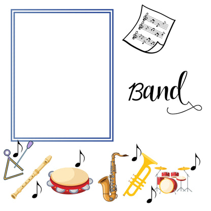 Middle school memory album pages 12x12 size