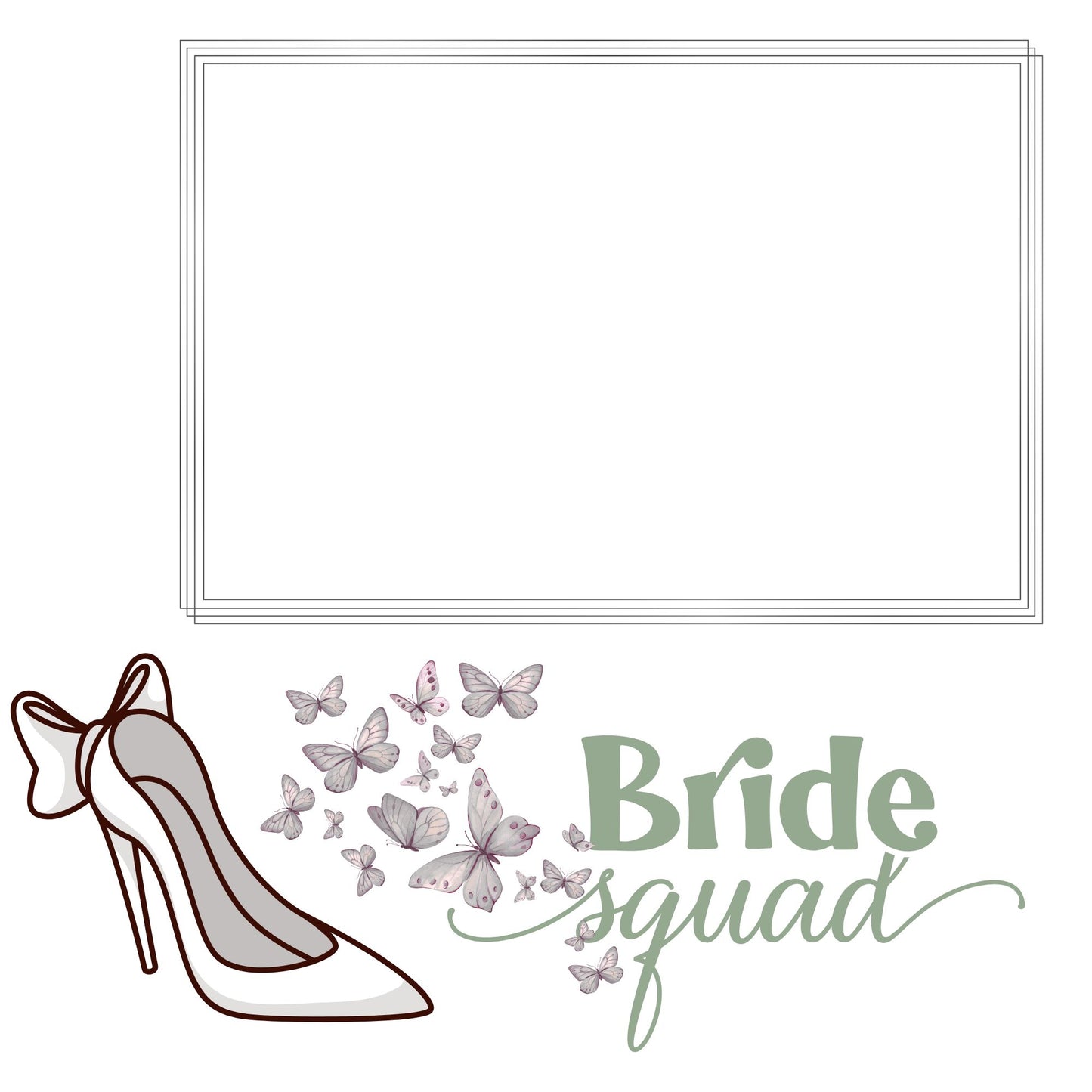 silver/grey wedding album 12x12