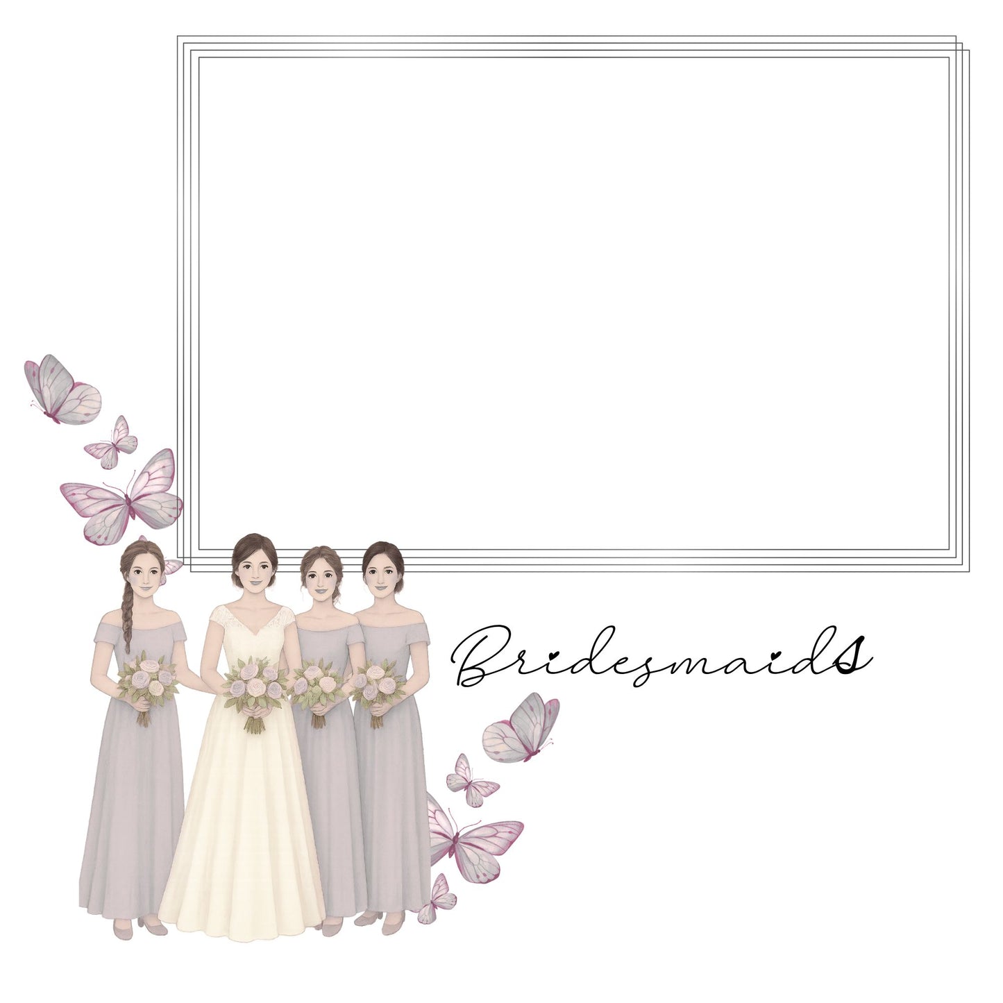 silver/grey wedding album 12x12