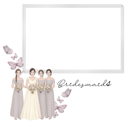 silver/grey wedding album 12x12
