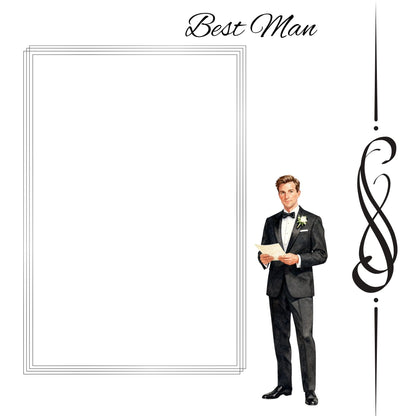 silver/grey wedding album 12x12