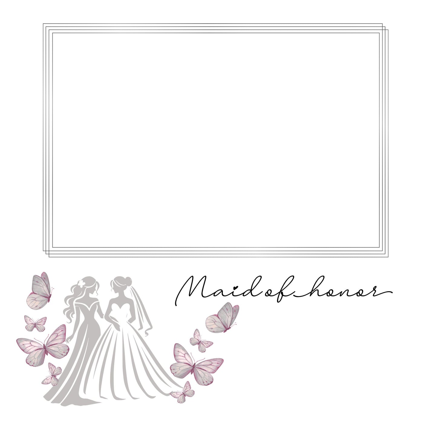 silver/grey wedding album 12x12