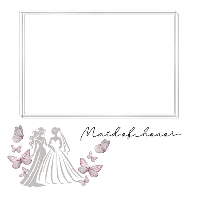 silver/grey wedding album 12x12