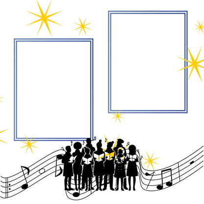 Middle school memory album pages 12x12 size