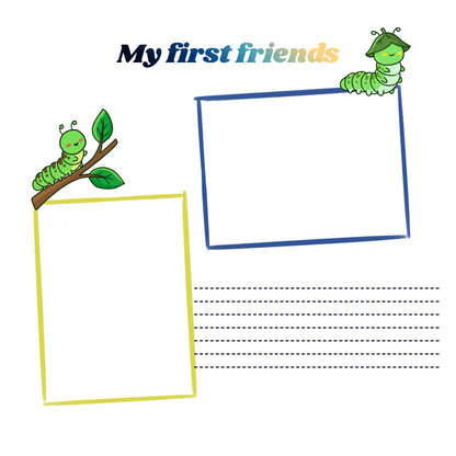 Package 2 for elementary school days memory album 12x12 size