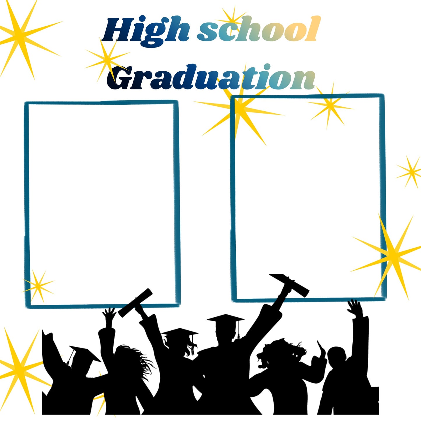 High school scrapbook pages 12x12 size