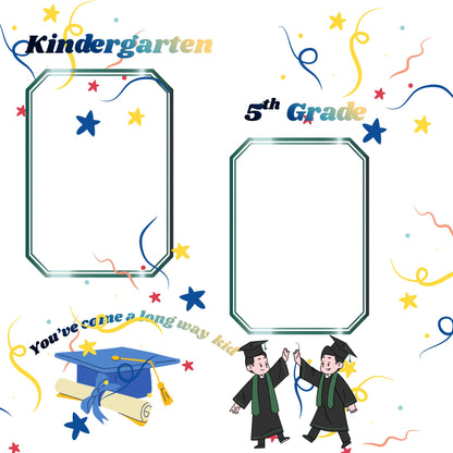Elementary school memory book pages 12x12 size
