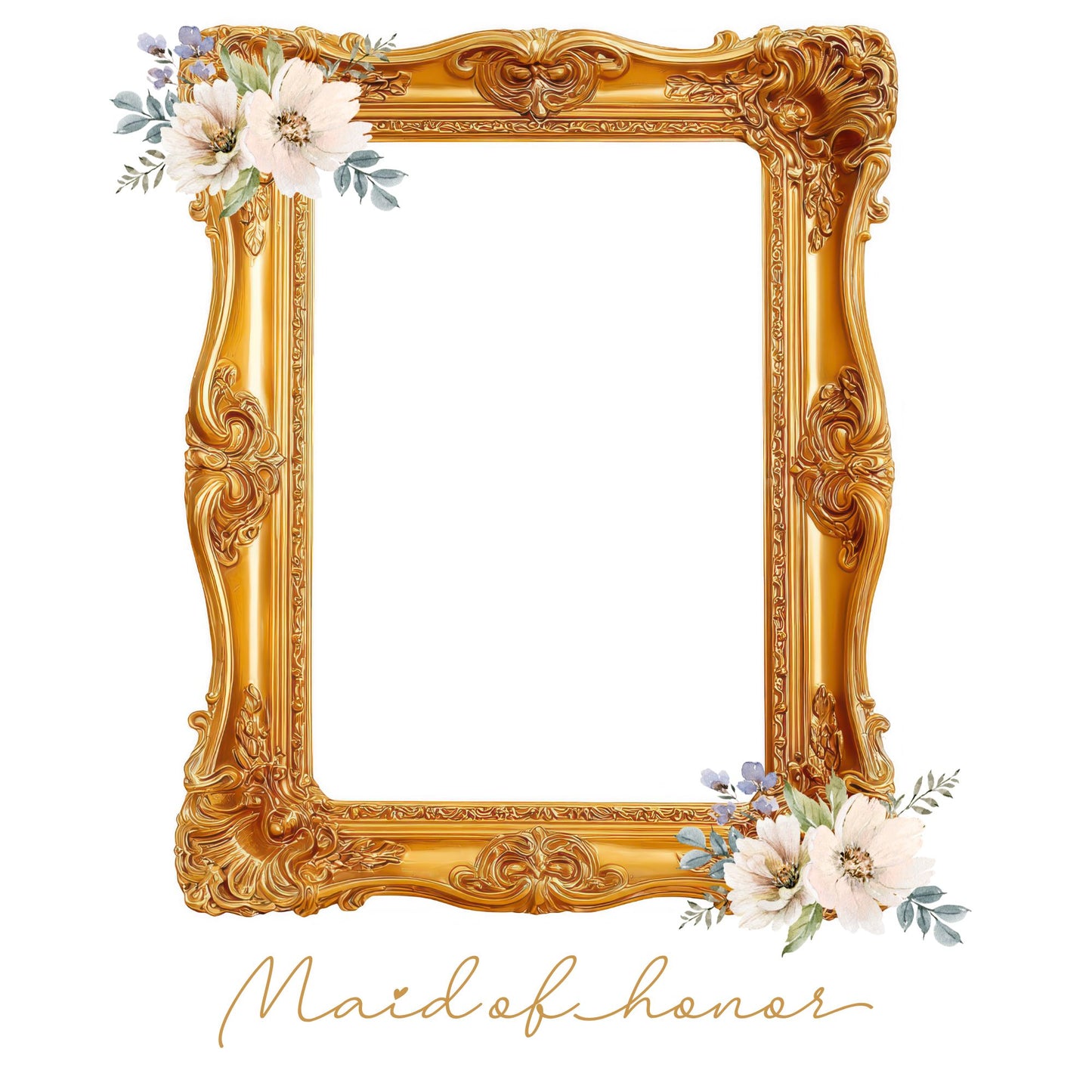 Wedding memory album in gold 12x12 size