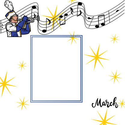 High school scrapbook pages 12x12 size