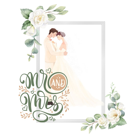 silver/grey wedding album 12x12