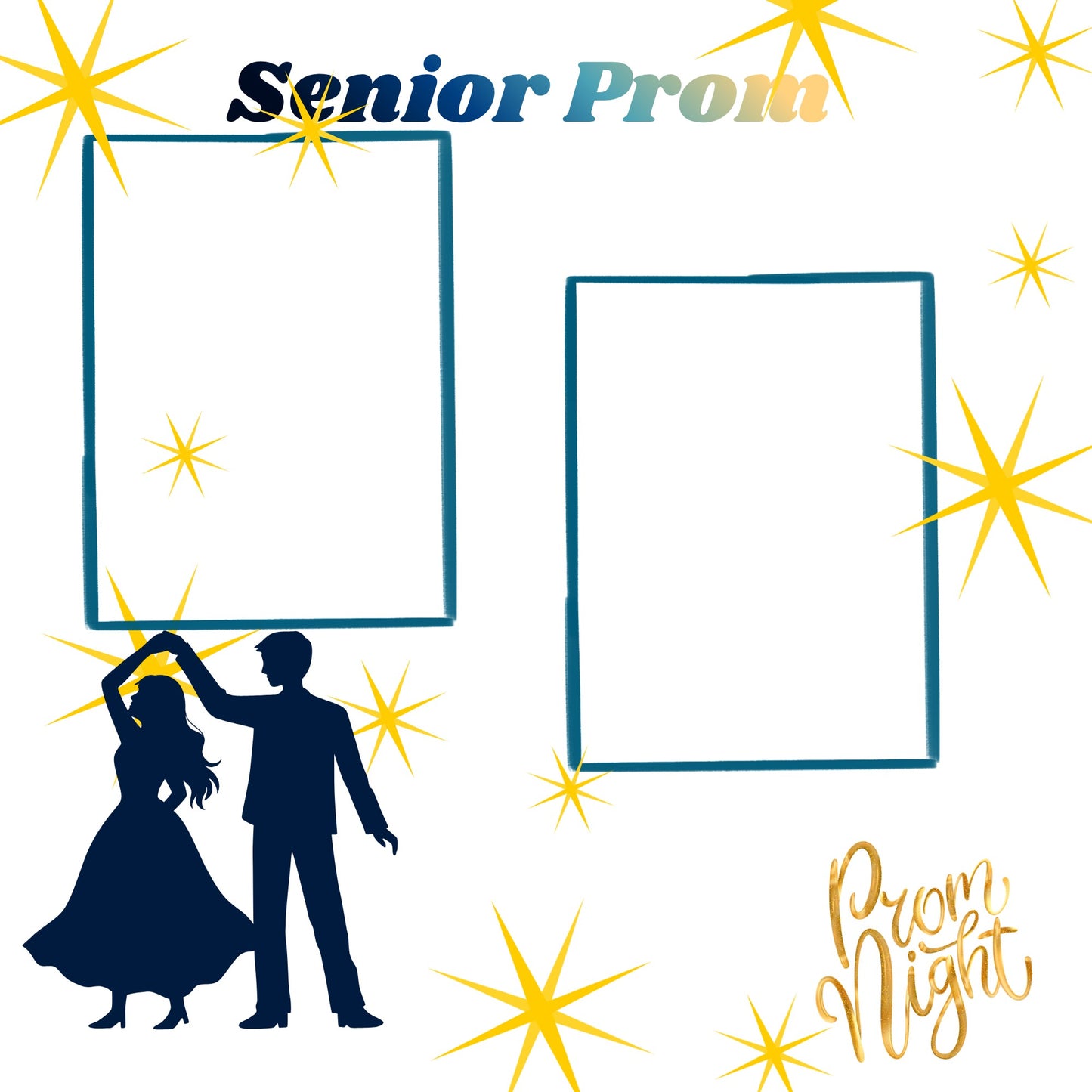 High school scrapbook pages 12x12 size