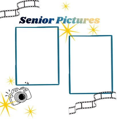High school scrapbook pages 12x12 size