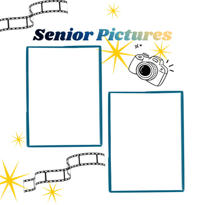 High school scrapbook pages 12x12 size