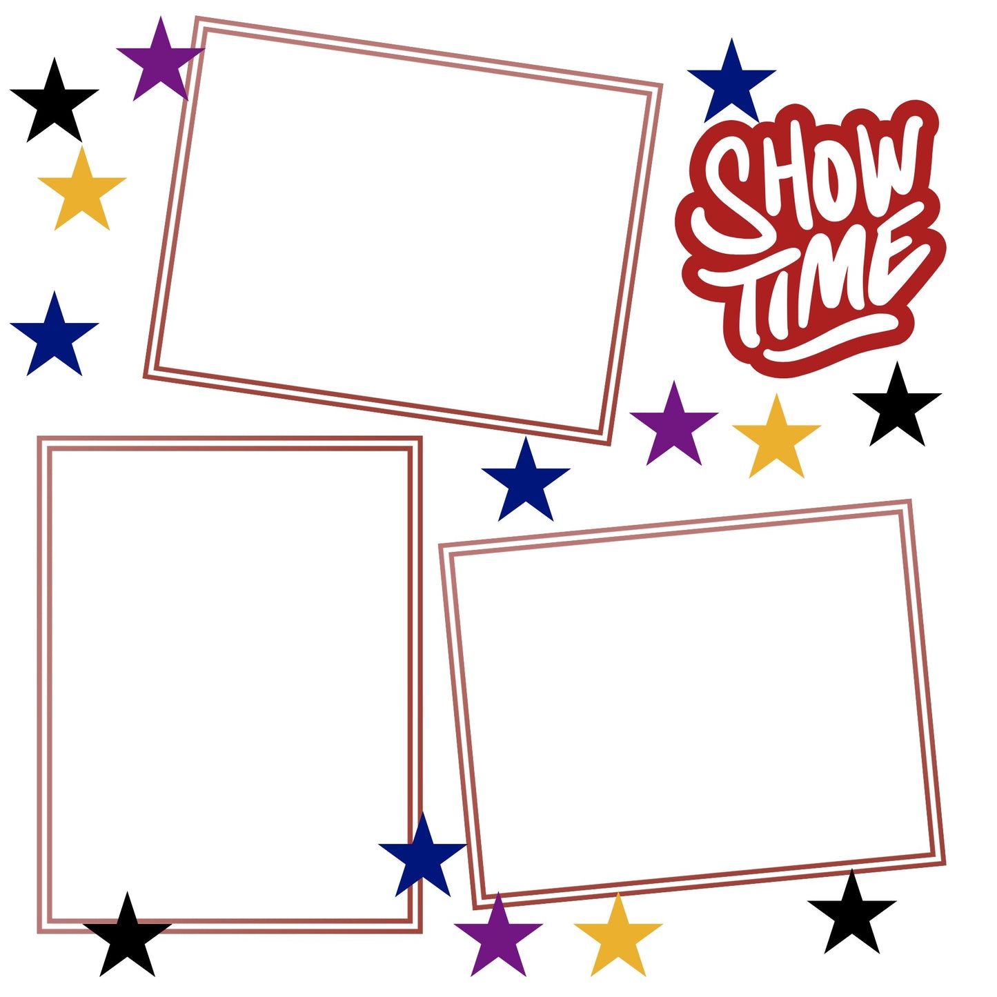 High school scrapbook pages 12x12 size