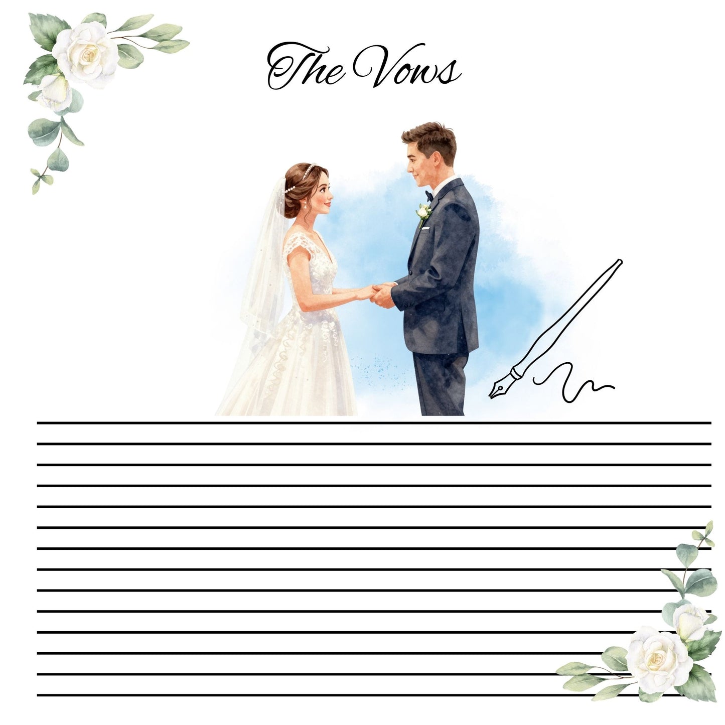 silver/grey wedding album 12x12